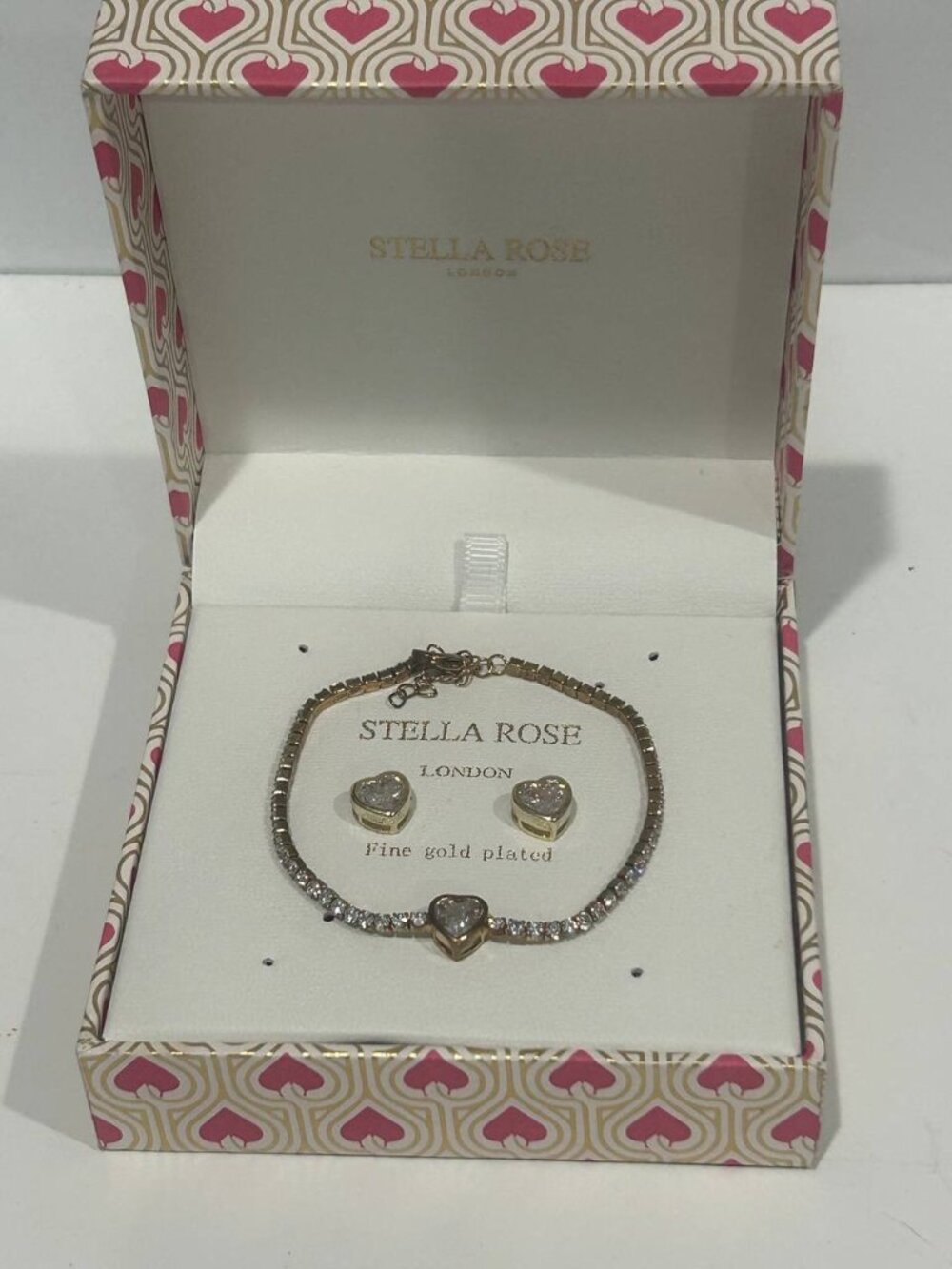 Stella Rose London Jewelry Set NWT, Fine Gold Plated